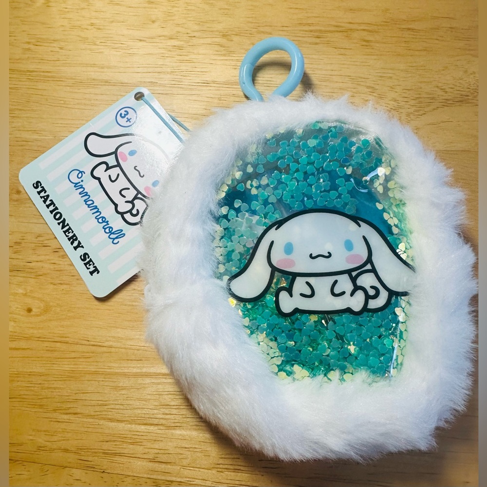 Sanrio Cinnamoroll Sparkle Pouch Stationary set